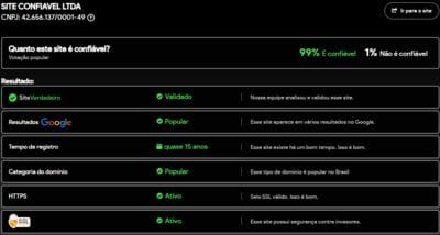 Site verificado e verdadeiro:ira777com